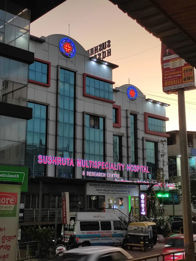 Sushruta Multispeciality Hospital | NABH Accredited Hospital in Hubli Dharwad | 24/7 Open | 100+ Bed Hospital